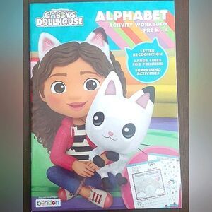 Gabby's Dollhouse Alphabet Activity Workbook